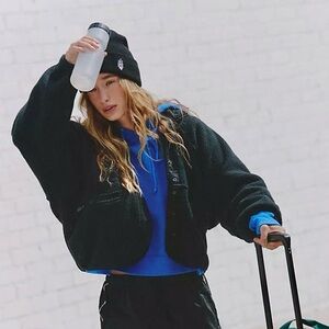 Free People Movement Hit The Slopes Fleece Jacket Sz Xs